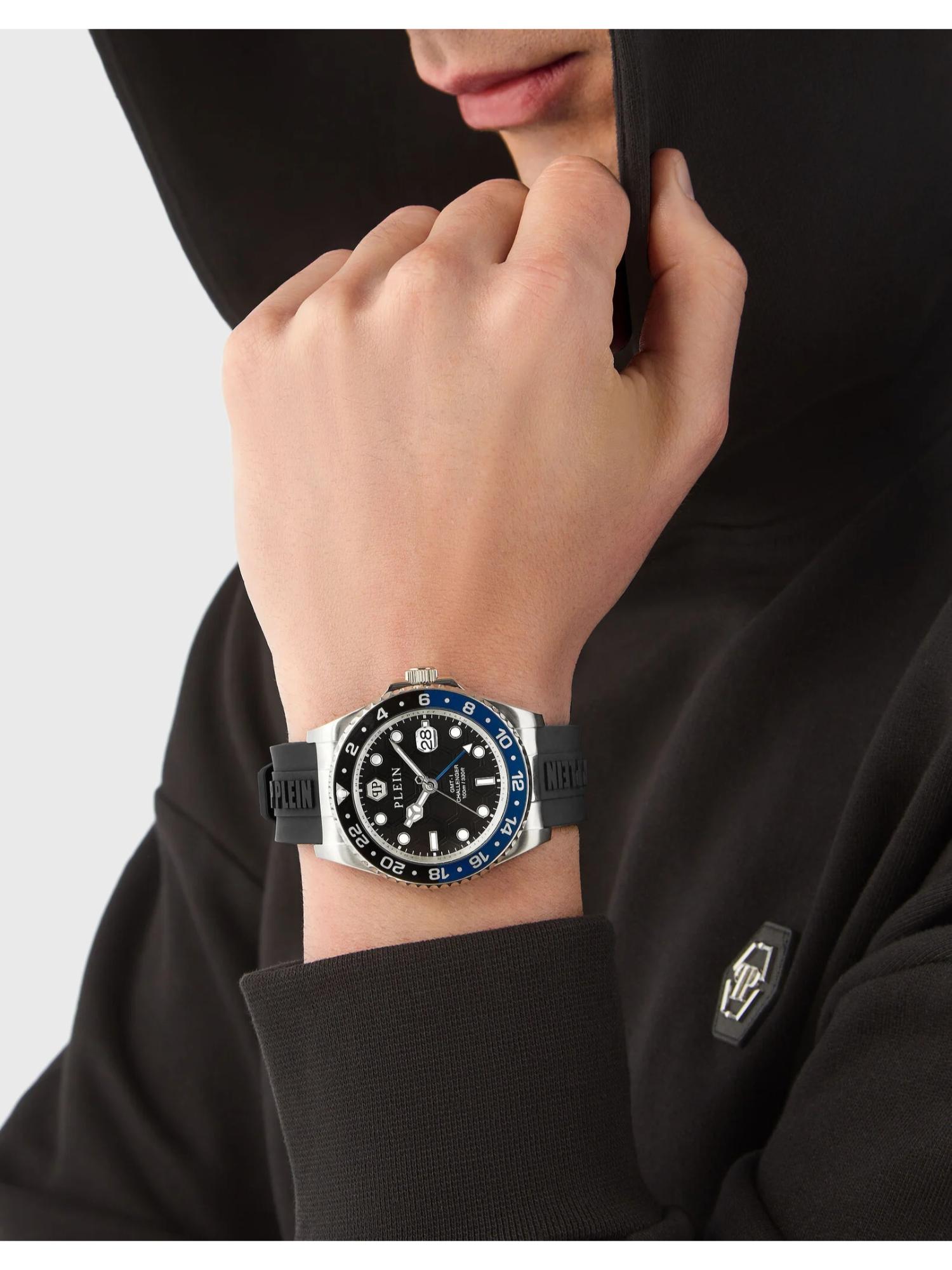 Philipp Plein Men 44 mm Size Black Dial Analog Watch PWYBA0123