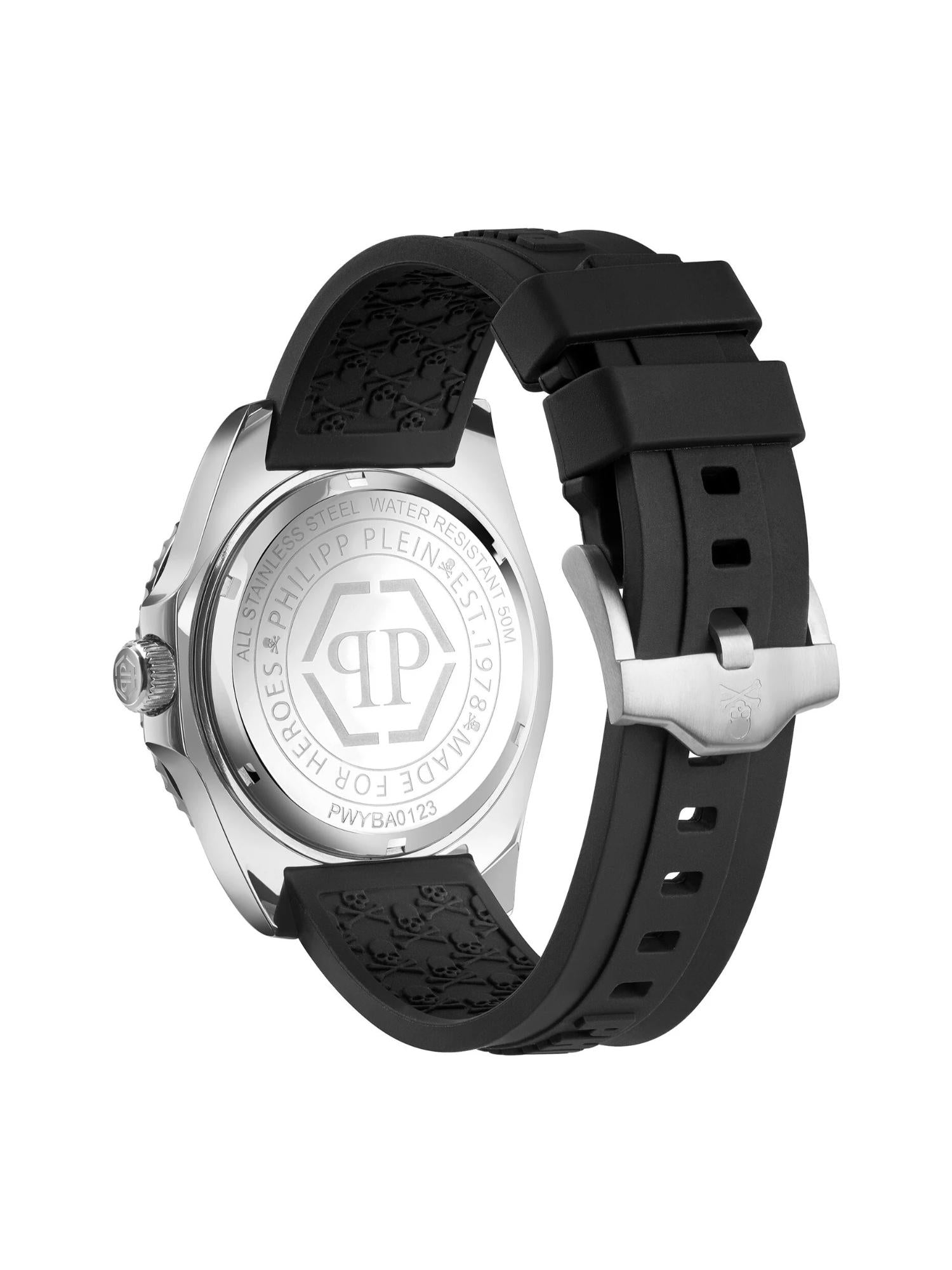 Philipp Plein Men 44 mm Size Black Dial Analog Watch PWYBA0123
