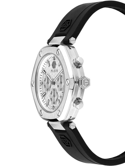 Philipp Plein Men 42 mm Size Silver Dial Analog Watch - PWZBA0123