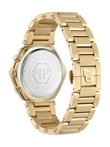 Philipp Plein Men 42 mm Size Gold Dial Analog Watch PWZBA0523