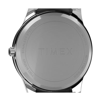 Timex Main Street 35 mm Black Dial Men Analog Watch- T26481