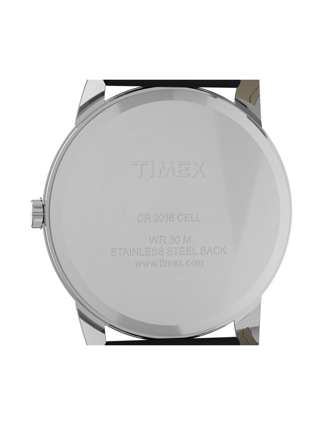 Timex  Easy Reader White Dial  35 mm Men Watch T2H281