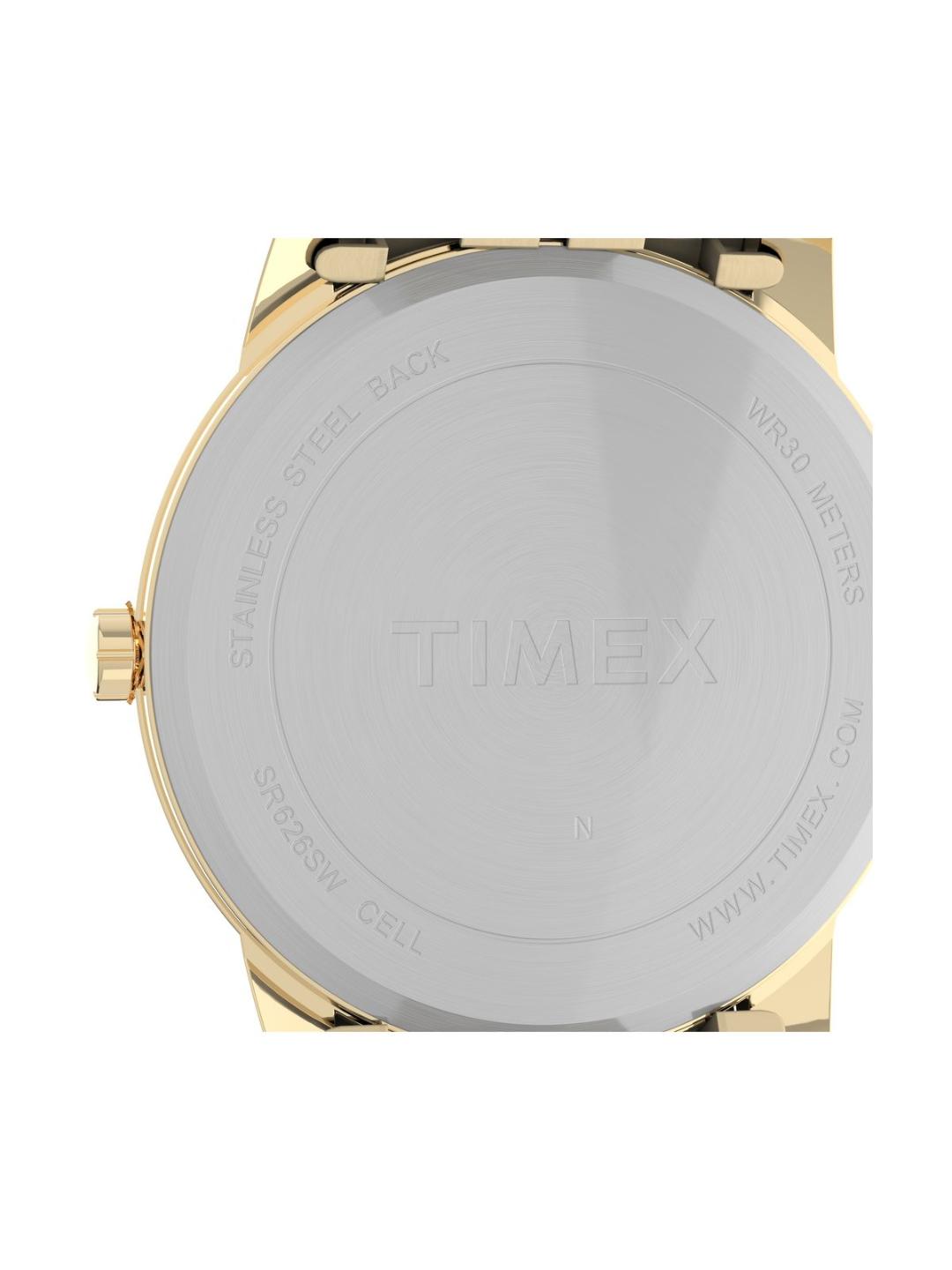 Timex Easy Reader 35 mm White Dial Men Analog Watch T2H301