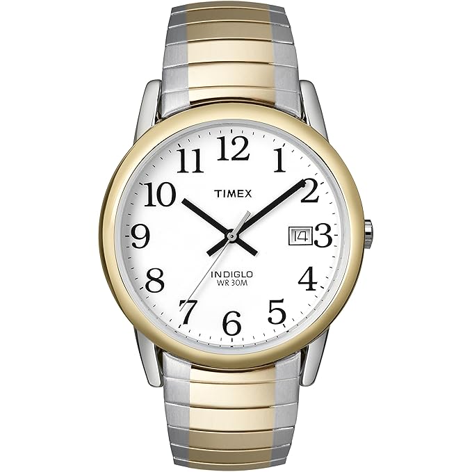 Timex Easy Reader Classic White Round Dial Analog Men's 35 mm Watch T2H311