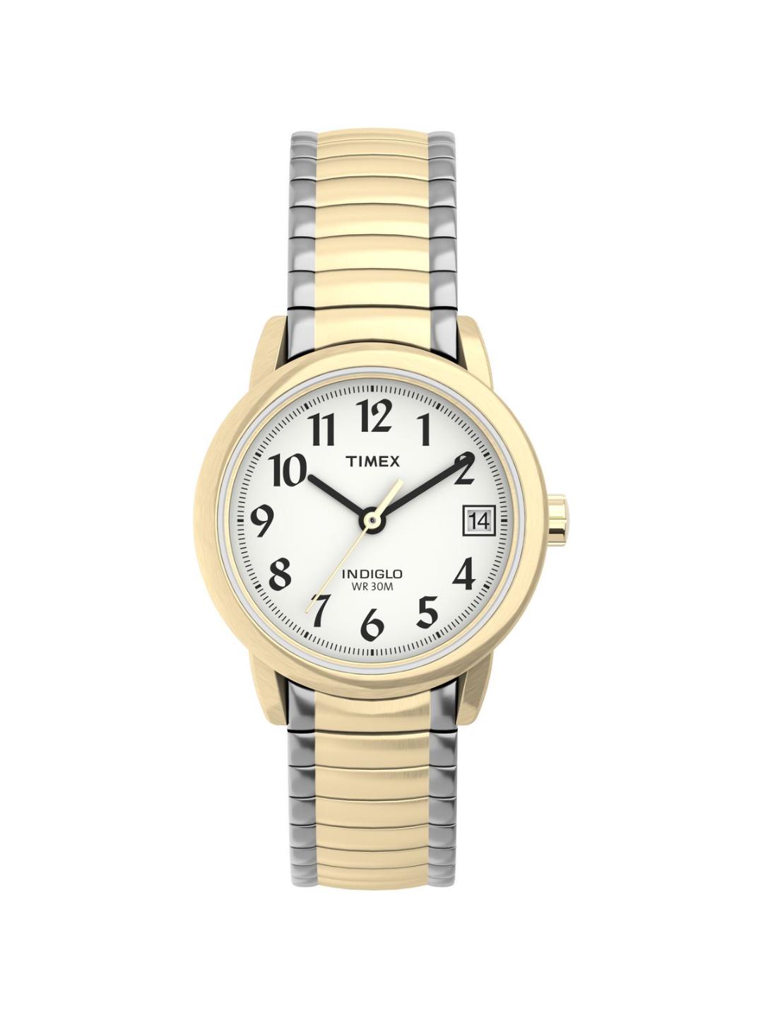 Timex Easy Reader 25 mm White Dial Women Analog Watch T2H381