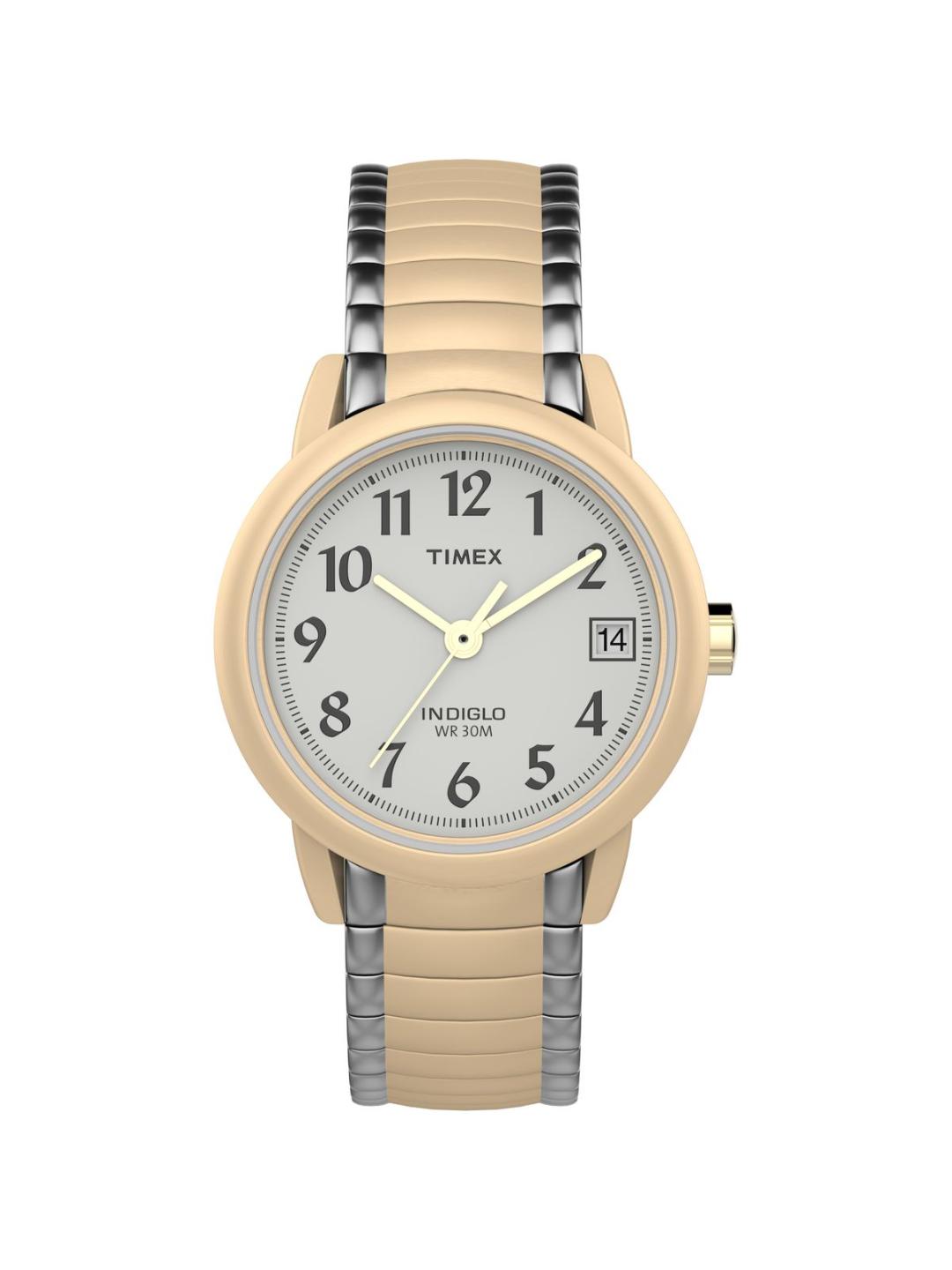Timex Easy Reader 25 mm White Dial Women Analog Watch T2H491