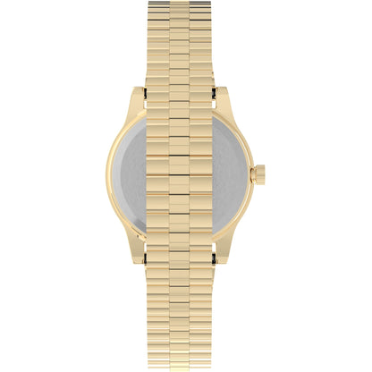 Timex Main Street 25 mm Mother of Pearl Dial Women Watch- T2M827