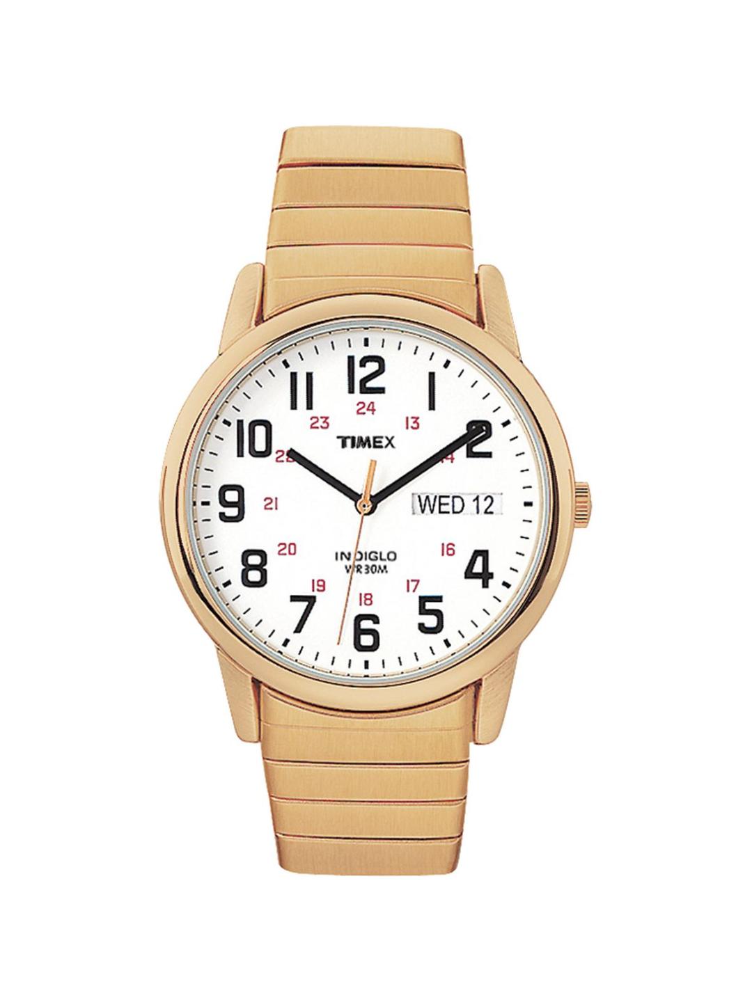 Timex Easy Reader 35 mm White Dial Men Analog Watch T2N092