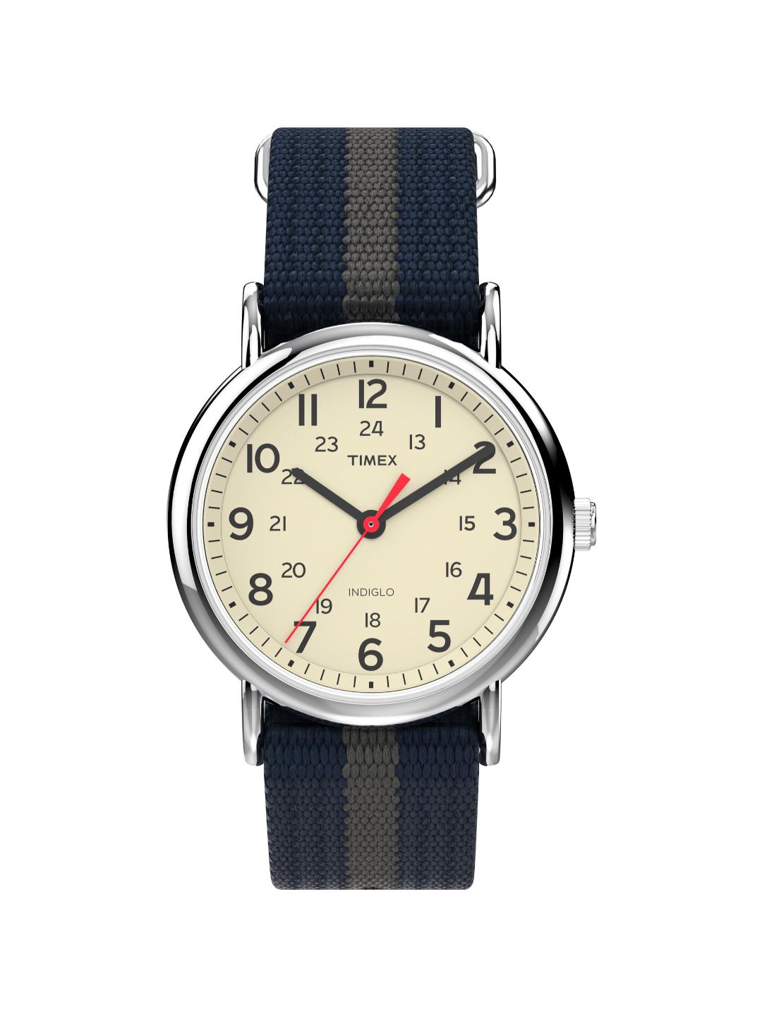 Timex Weekender 38 mm White Dial Analog Unisex Watch T2N654
