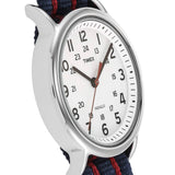 Timex Weekender 38 mm White Dial Unisex Analog Watch- T2N747