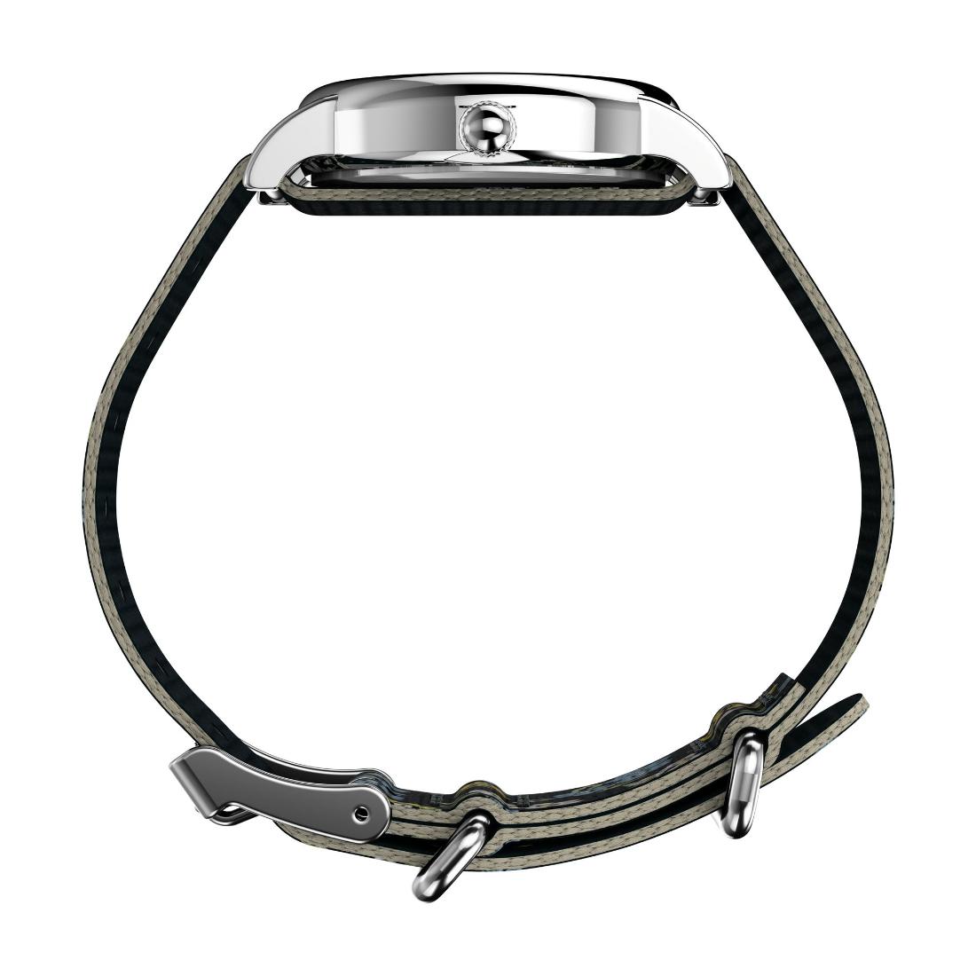 Timex Women 31 mm Size White Dial Analog Watch T2P370