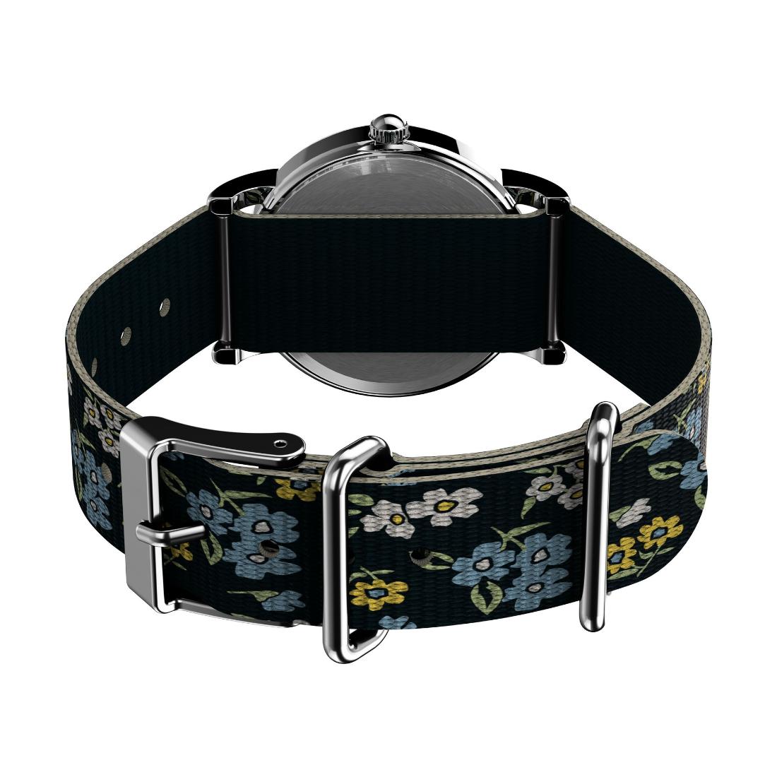 Timex Women 31 mm Size White Dial Analog Watch T2P370