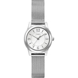 Timex Stainless Steel Women's Main Street Modern Minis Silver-Tone Analog Watch T2P4579J