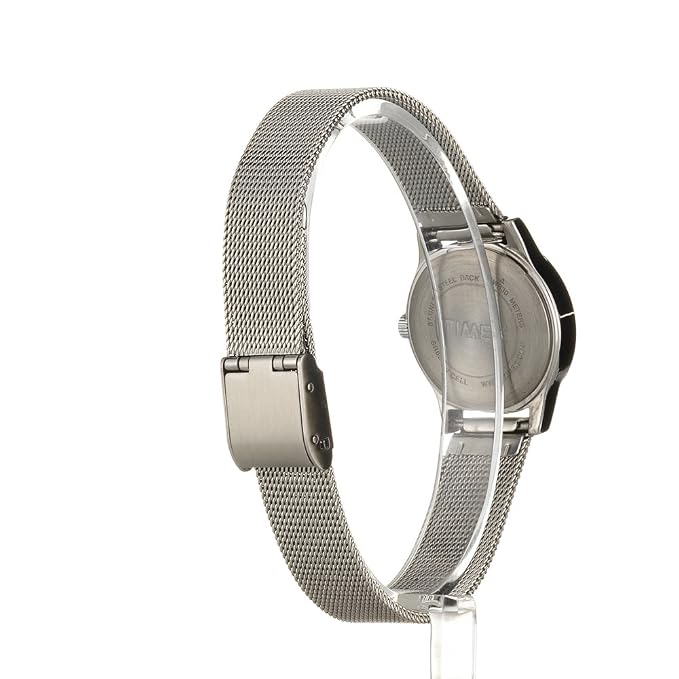 Timex Stainless Steel Women's Main Street Modern Minis Silver-Tone Analog Watch T2P4579J