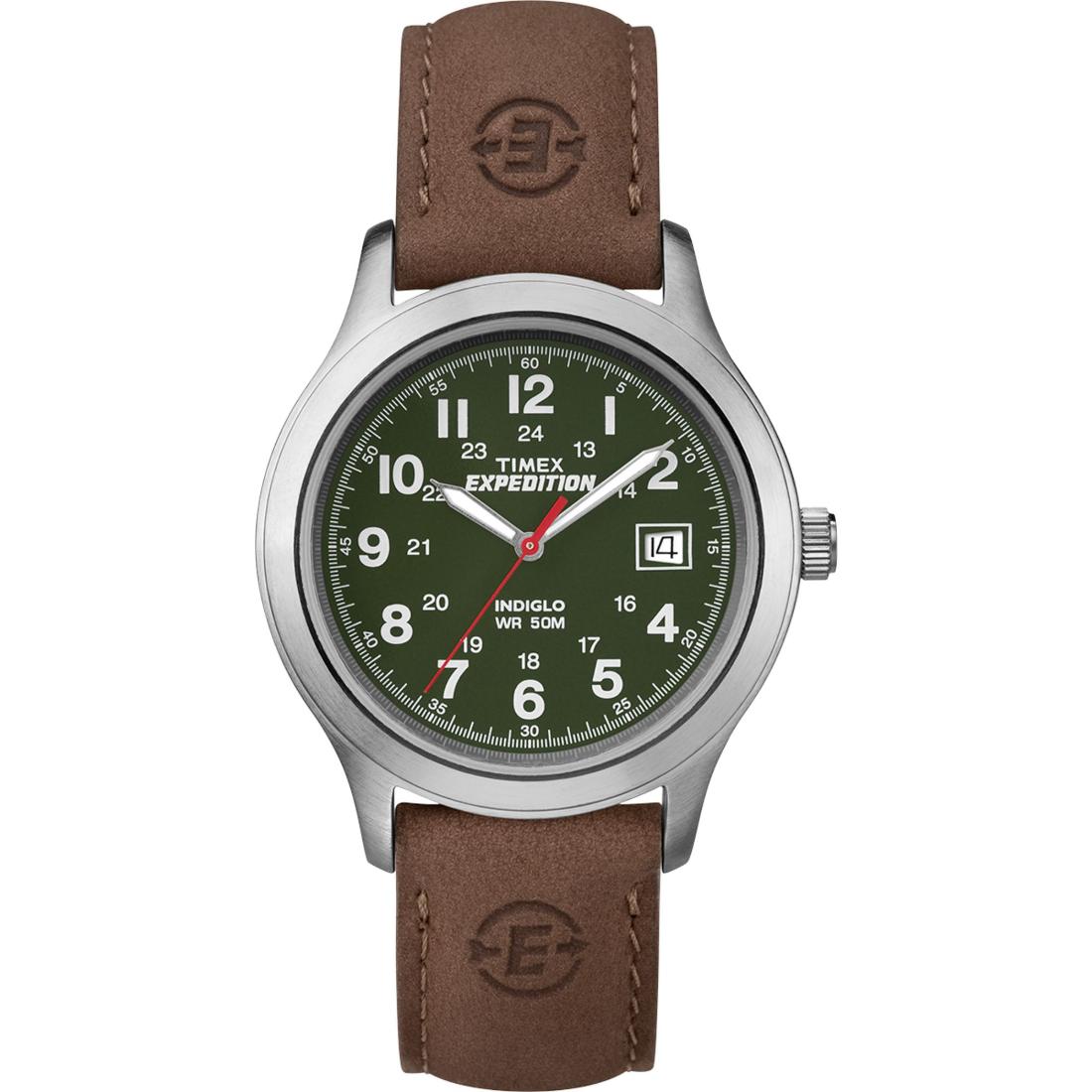 Timex Expedition 39 mm Green Dial Men Analog Watch- T40051