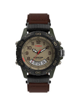 Timex Expedition 39 mm Tan Dial Men Ani-Digi Watch T45181