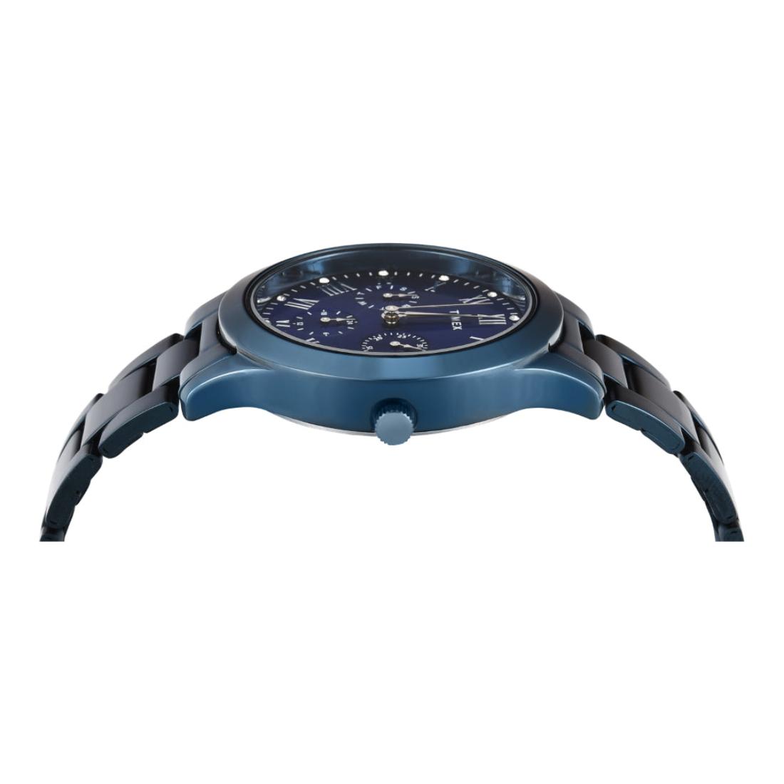 Timex Women Blue 36.5 mm Dial Analog Watch TW000Q819