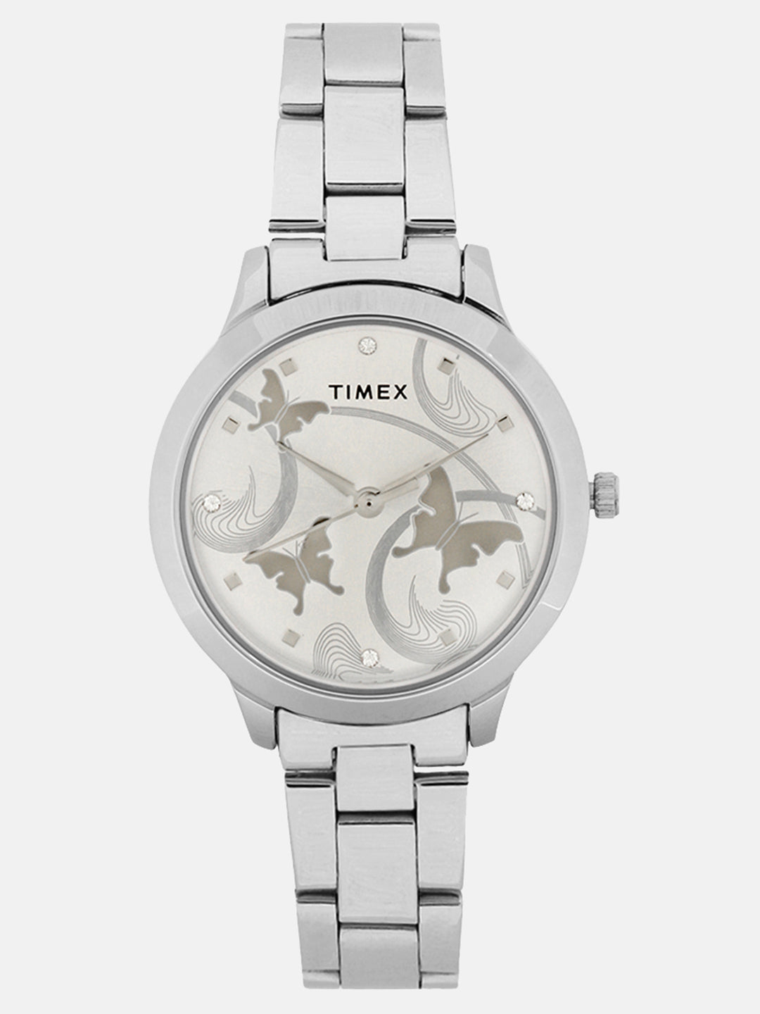 Timex Silver-Toned Dail Women Watch - TW000T606
