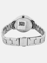 Timex 32 mm Silver Toned Dial Women Watch TW000T606