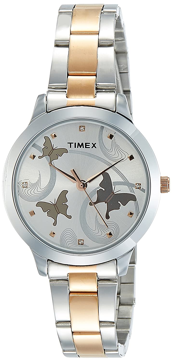 Timex Silver Dial Women Analog Watch - TW000T607