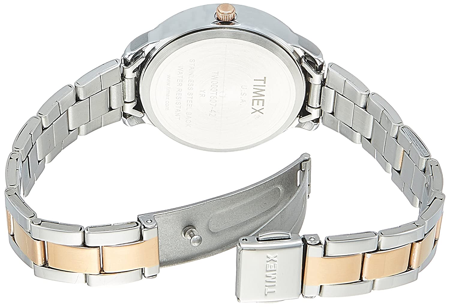 Timex 32 mm Silver Dial Women Analog Watch TW000T607