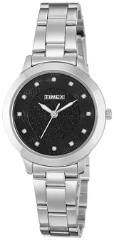 Timex 32 mm Black Dial Women Analog Watch TW000T612