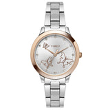 Timex 32 mm Analog Silver Dial Women Watch TW000T634