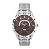 Timex 30 mm Analog Brown Dial Men Watch TW000U906