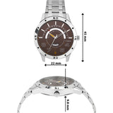 Timex 30 mm Analog Brown Dial Men Watch TW000U906
