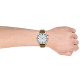 Timex 45 mm Silver Dial Men Analog Watch TW000U908