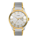 Timex 43 mm Silver Toned Dial Men Watch TW000X111