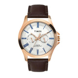 Timex Classics Men Silver 42 mm Dial Analog Watch TW000X128