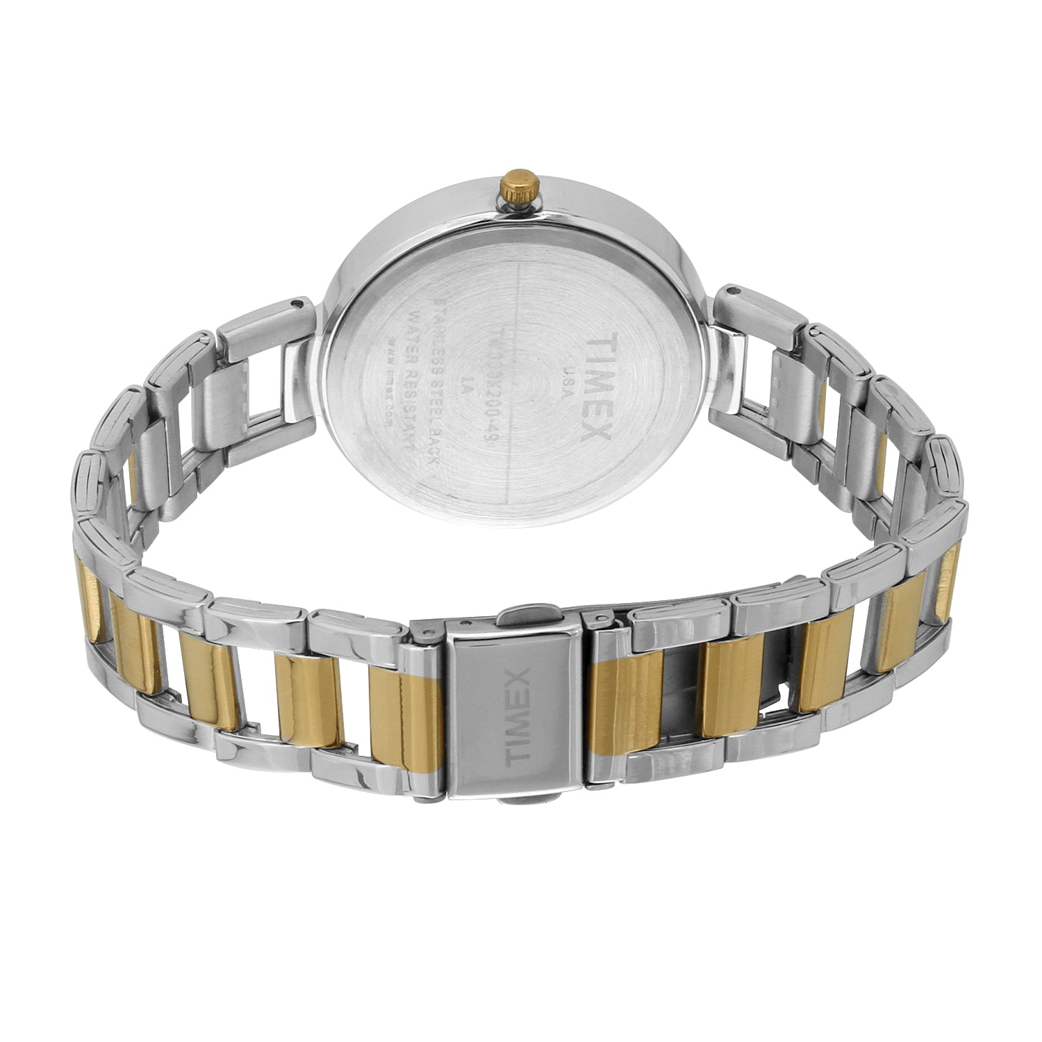 Timex 35 mm Silver Dial Women Analog Watch TW000X200