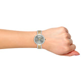 Timex 35 mm Silver Dial Women Analog Watch TW000X200
