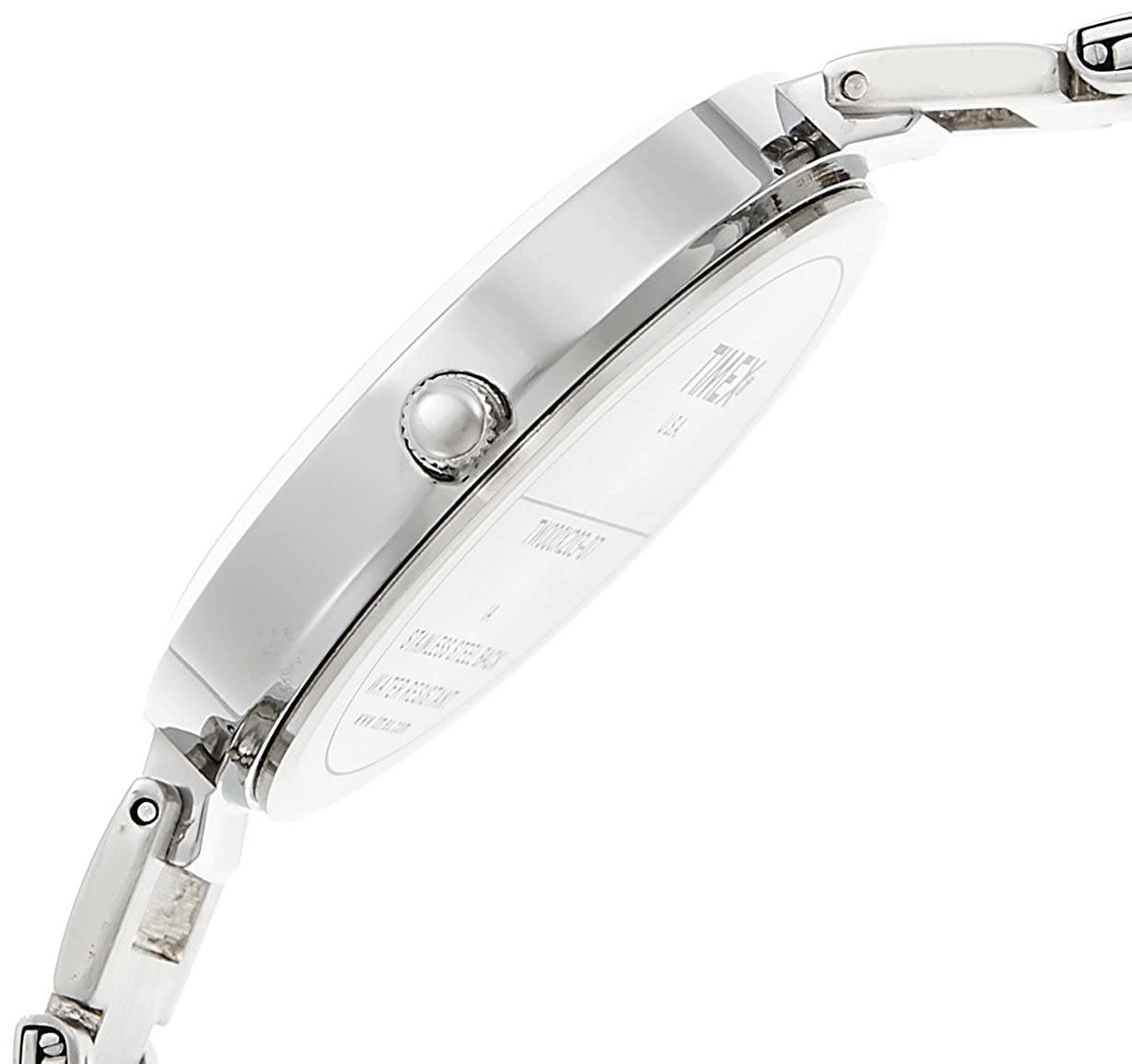Timex 35 mm Silver Dial Women Analog Watch TW000X202