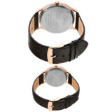 Timex 32 mm Classics Black Dial Analog Unisex Pair Watch TW00PR301