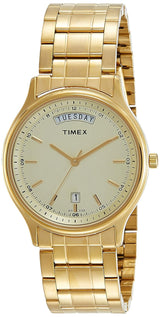 Timex 38 mm Beige Dial Men Analog Watch TW0TG5908