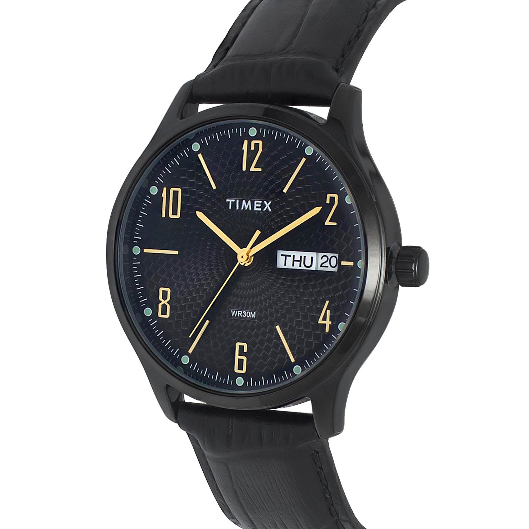 Timex 39 mm Black Dial Men Analog Watch TW0TG6517