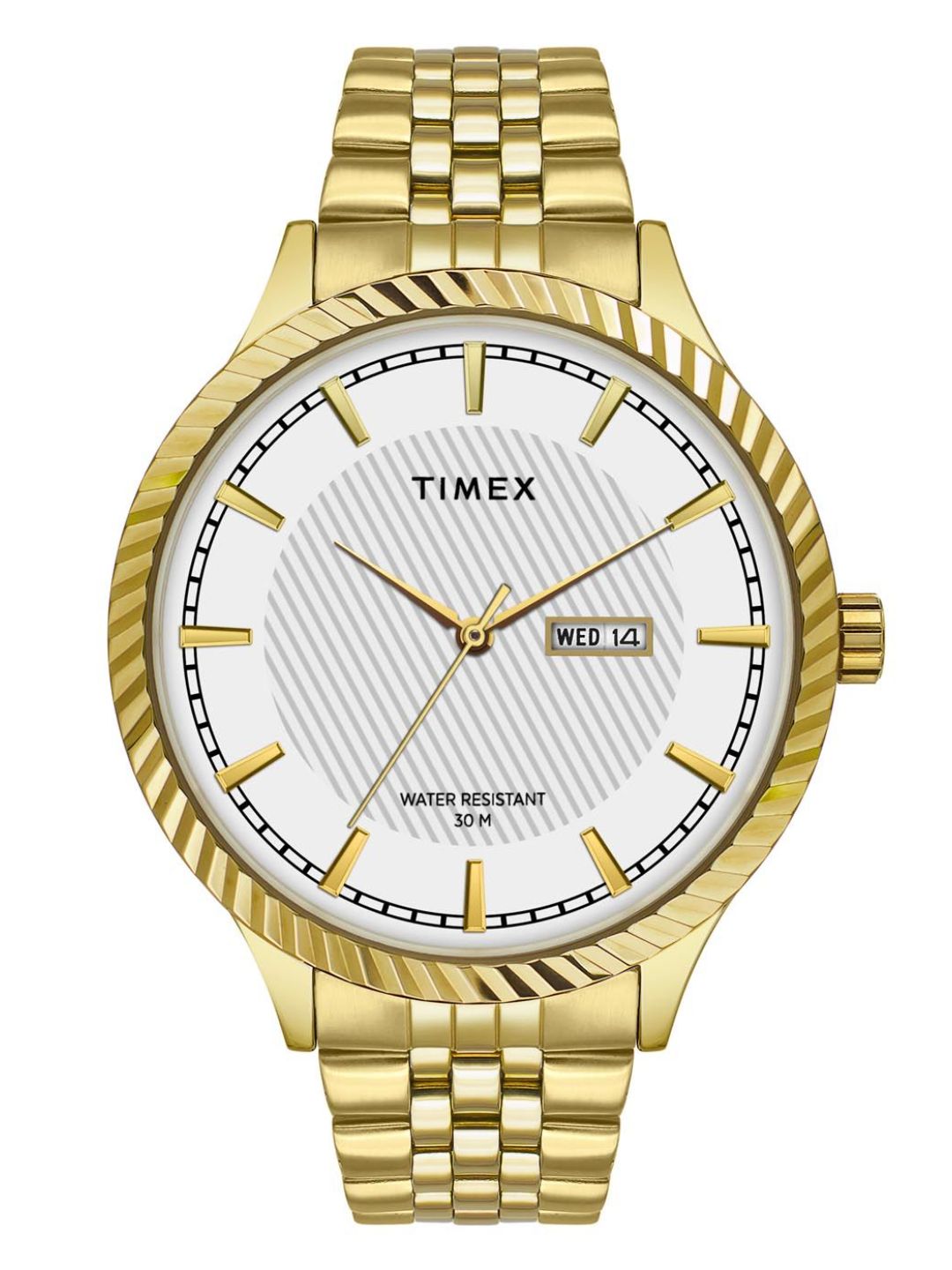 Timex 40 mm Analog White Dial Men Watch TW0TG7501