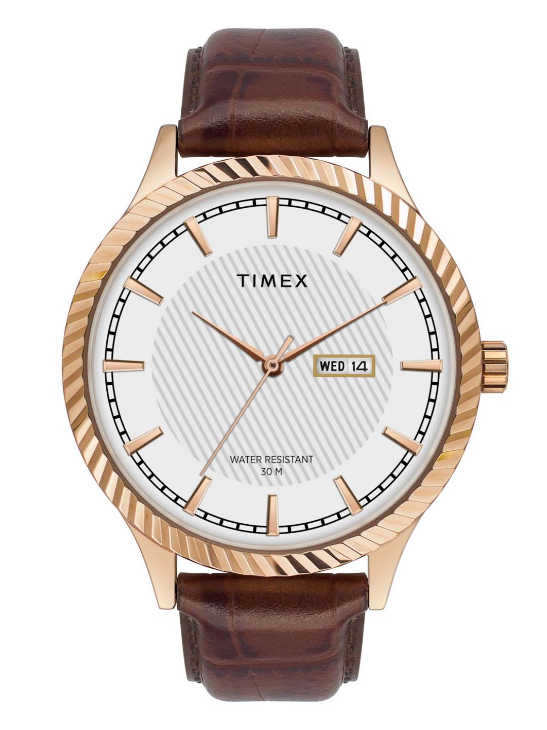Timex 43 mm White Dial Men Watch TW0TG7503