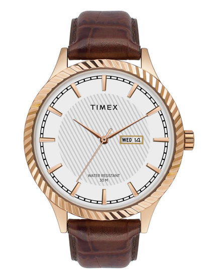 Timex White Dial Men Watch - TW0TG7503