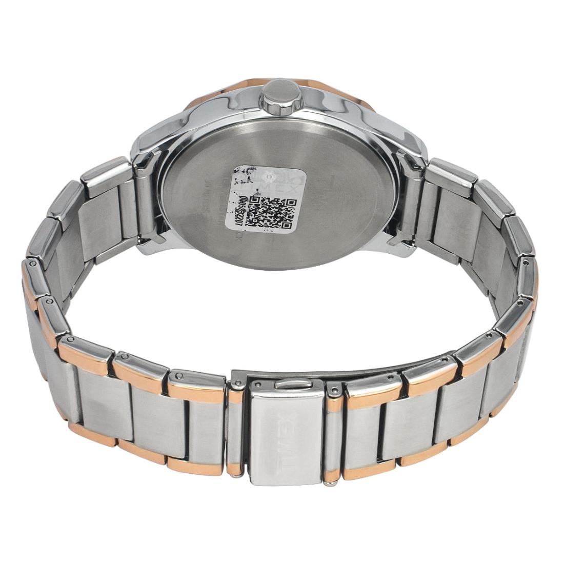Timex Men 44 mm Silver Dial Analog Watch TW0TG7618