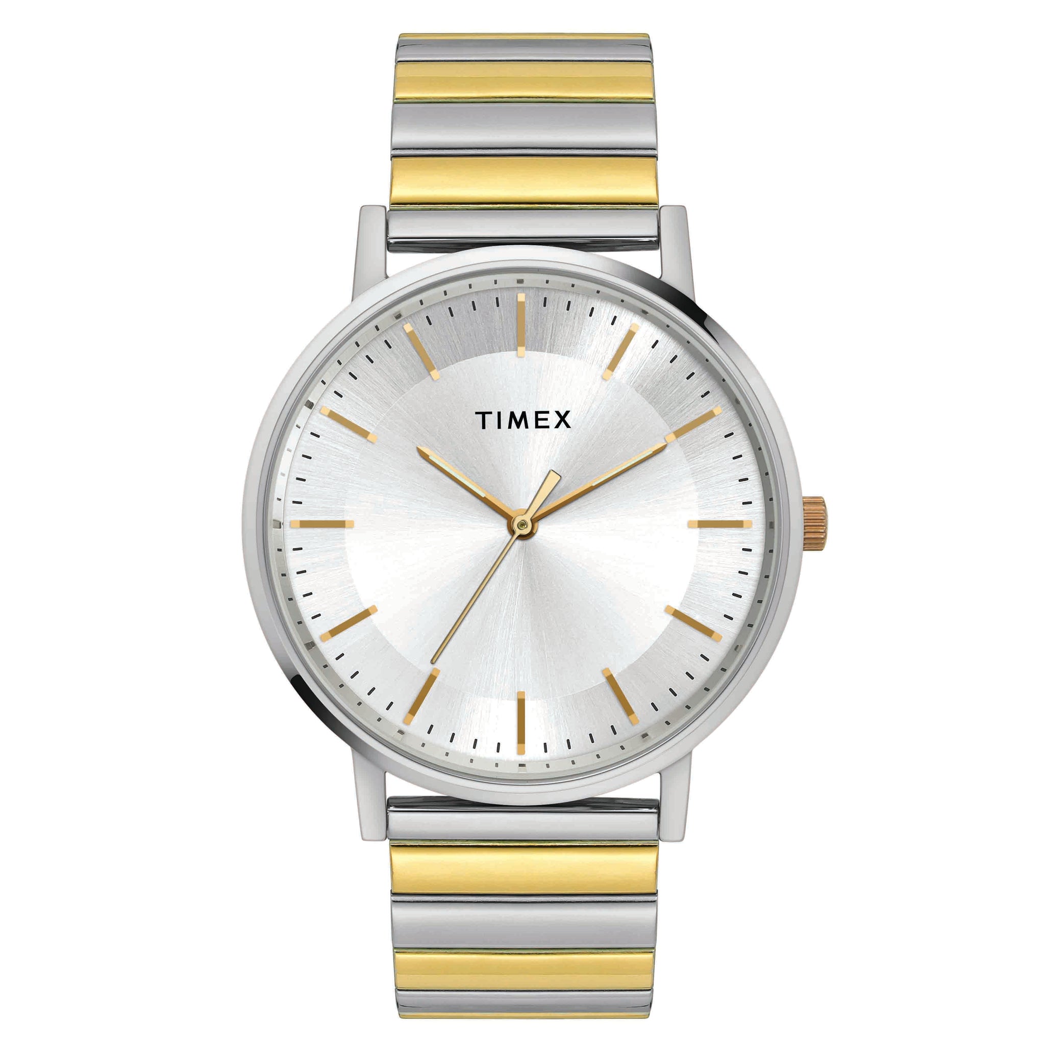 Timex 41 mm Analog Silver Dial Unisex TW0TG8009