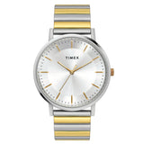 Timex 41 mm Analog Silver Dial Unisex TW0TG8009