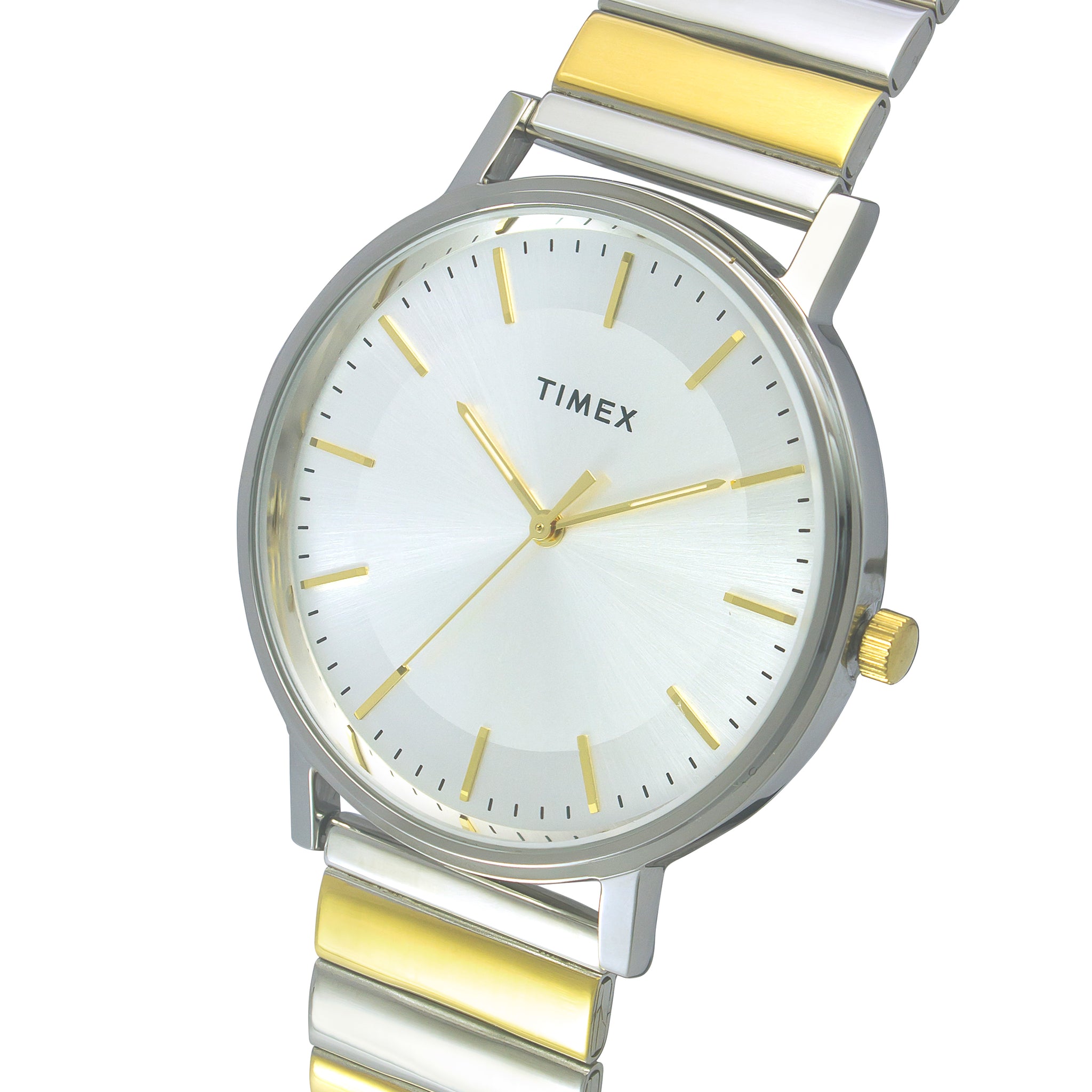 Timex 41 mm Analog Silver Dial Unisex TW0TG8009