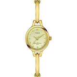 Timex Women 21 mm Size Gold Dial Analog Watch TW0TL9311