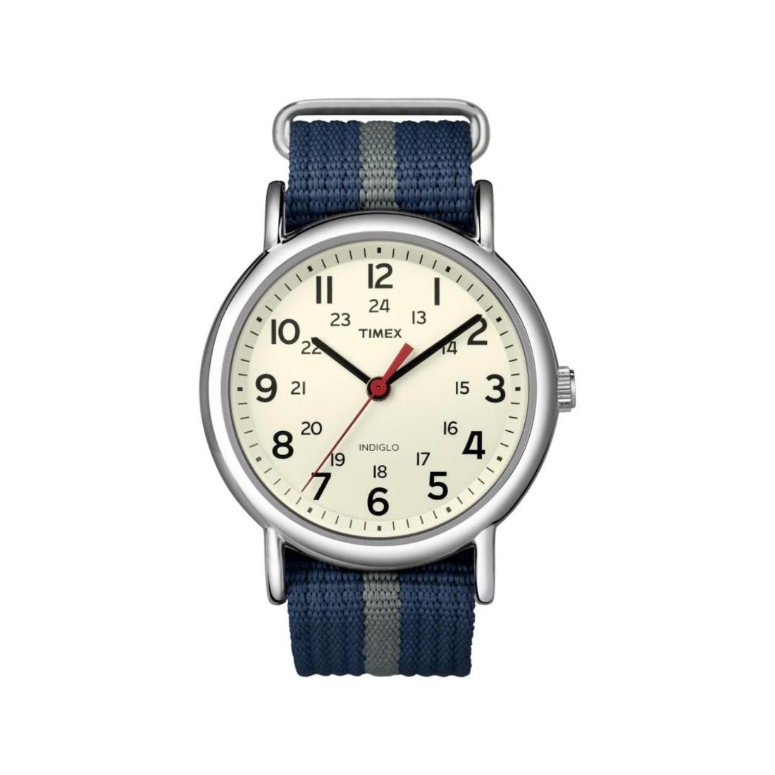 Timex Unisex 38 mm Size White Dial Analog Watch TW2P67800