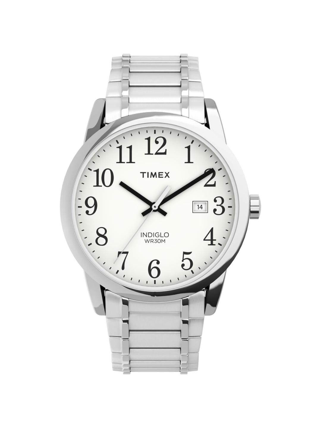 Timex  Easy Reader White Dial  38 mm Men Watch TW2P81300