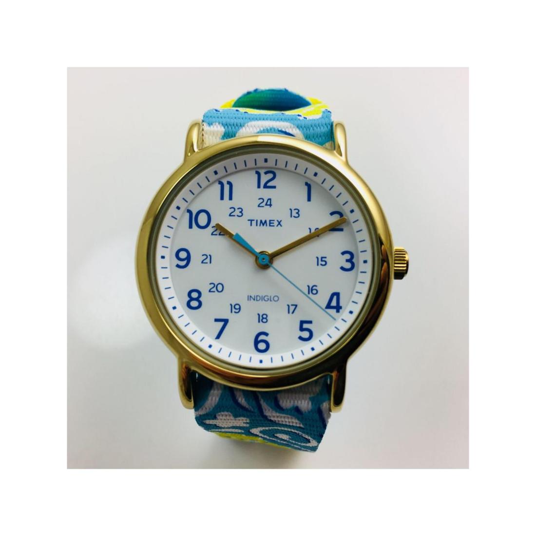 Timex Women 38 mm Size White Dial Analog Watch TW2P90100