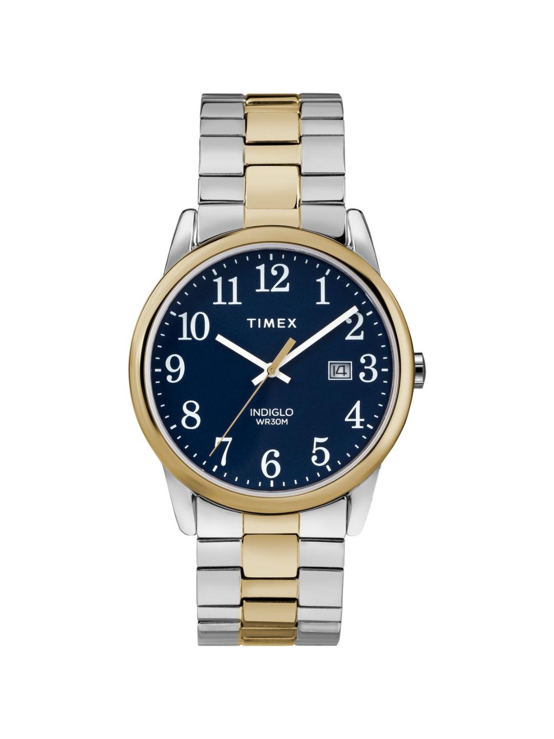 Timex Easy Reader 38 mm Blue Dial Men Analog Watch TW2R58500